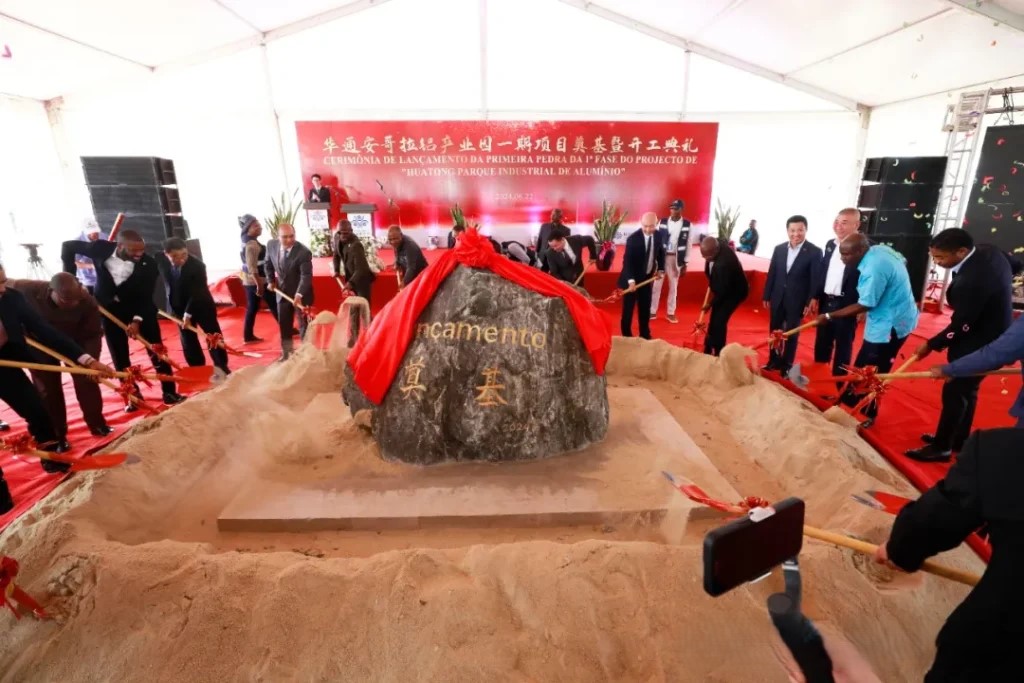 The Groundbreaking and Commencement Ceremony of the First Phase of Angola Huatong Aluminum Industry Project