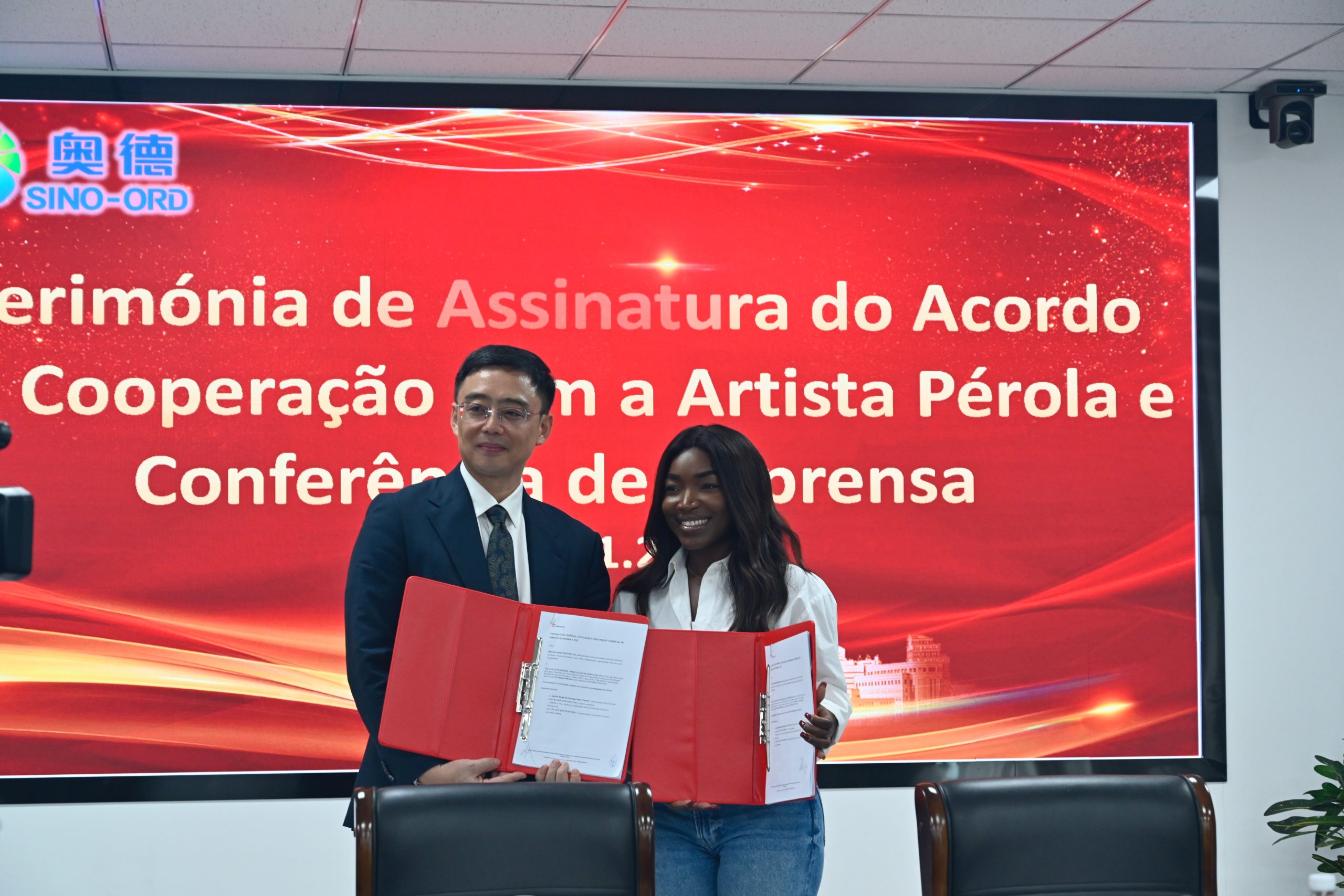 Crossover Collaboration for a Brand-New Upgrade! Ode Industrial Park Signs Renowned Angolan Singer Pérola as Its Brand Spokesperson